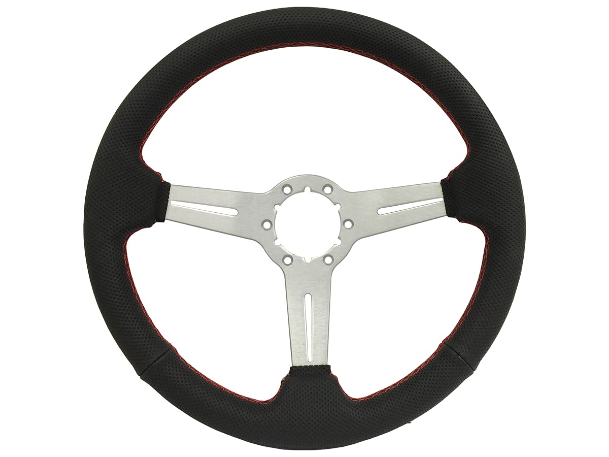 Amazon | Volante ST3587 ステアリングホイール-6ボルト(ブラック